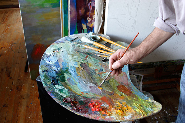 The Ship of Fools painting process The Ship of Fools painting process