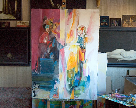 The Arnolfini Marriage painting process The Arnolfini Marriage painting process