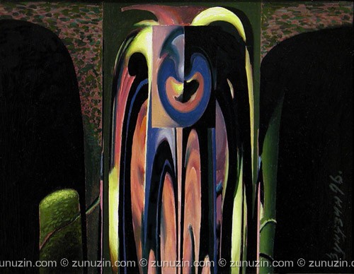 Abstract original paintings - Composition V