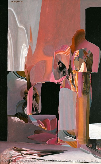 Modern oil paintings - Shadow of king