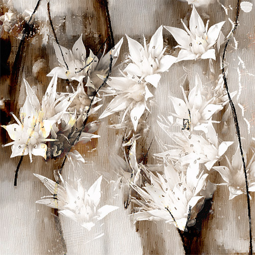 Fragment - Nude and White Lilies