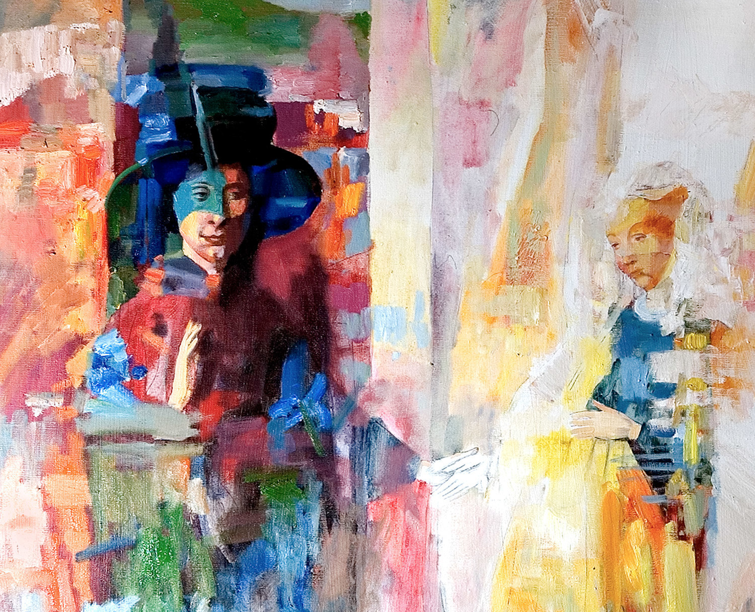 The Arnolfini Marriage (Jan Van Eyck Improvisation) - fragment The Arnolfini Marriage (Jan Van Eyck Improvisation) - fragment