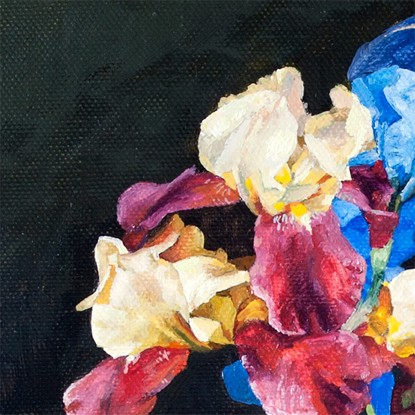 Fragment - Vase with Irises