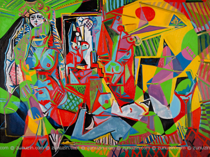 Les femmes d'Alger, Version O (Reflections on works by Pablo Picasso)