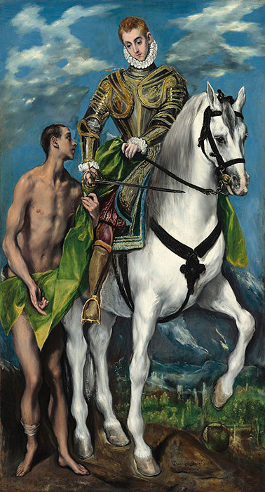 El Greco - St. Martin and the Beggar