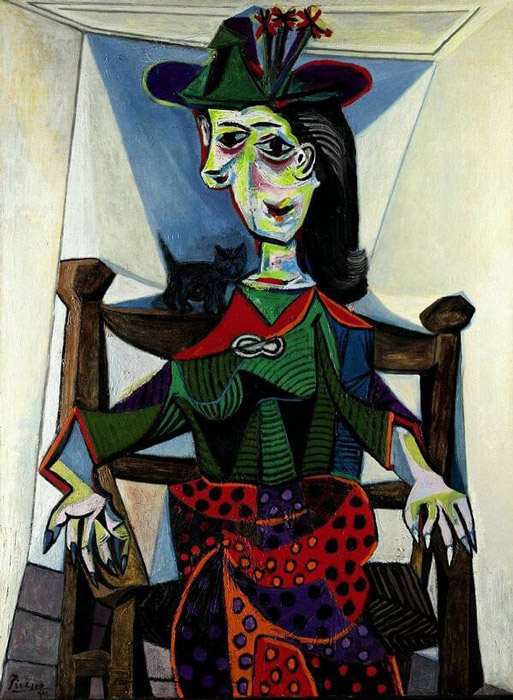 Pablo Picasso - Dora Maar with Cat