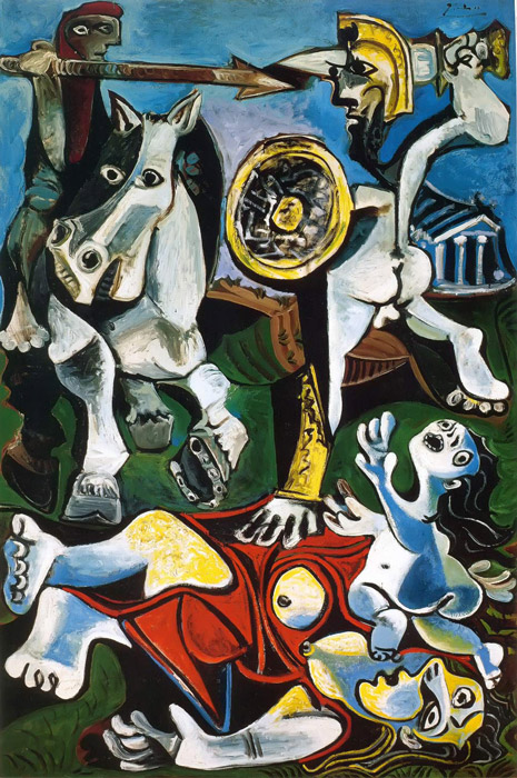 Pablo Picasso - Rape of the Sabine Women