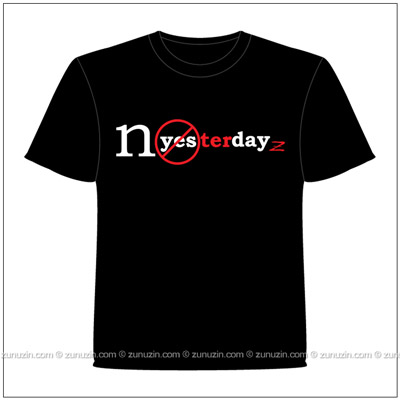 Art t-shirt NoYesterdayZ