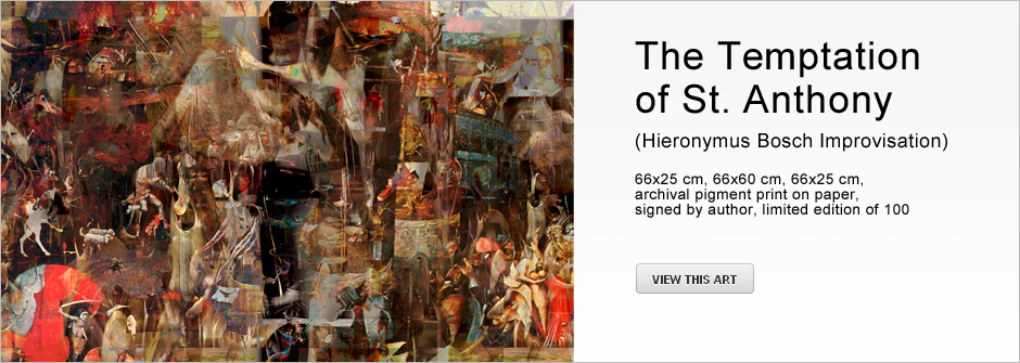 The Temptation of St. Anthony (triptych) (Hieronymus Bosch Improvisation)
