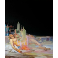 The sleep (Gustave Courbet. Improvisation)