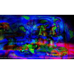 Digital Art Abstract Artwork - Shock