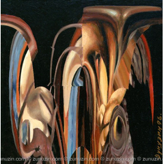 Contemporary oil painting - Abstract subject