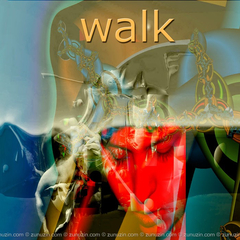 Artwork poster - Walk