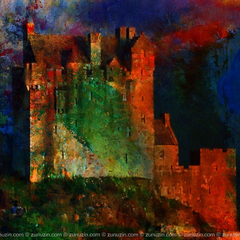 Castles in Scotland Poster - Eilean Donan Castle