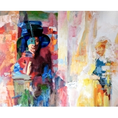 The Arnolfini Marriage (Jan Van Eyck Improvisation) - fragment