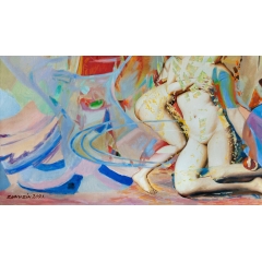 An Allegory of Venus and Cupid (Agnolo Bronzino. Improvisation) fragment