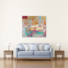 View in Room - Danae (Rembrandt van Rijn Improvisation)