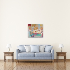 View in Room - Danae (Rembrandt van Rijn Improvisation)