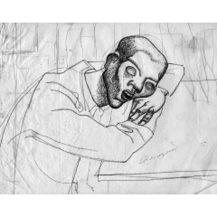 Sleeping man