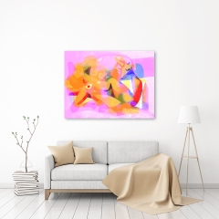 View in Room - Figures on a Beach