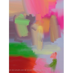 Ipad drawing - Three flying angels