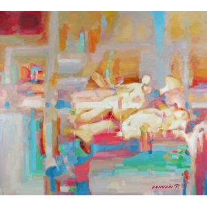 Danae (Rembrandt van Rijn Improvisation)