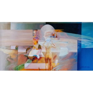 Morning in the artist's studio