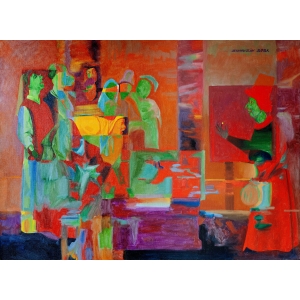 The magician (Hieronymus Bosch Improvisation)