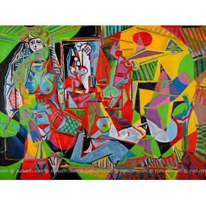 Les femmes d'Alger, Version O (Reflections on works by Pablo Picasso)