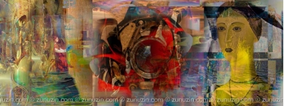 Limited Edition Prints - Blue lady: Unexpected transformation