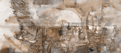 Fine art drawing - The traveller