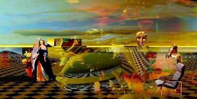 Composition with the mask