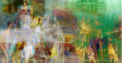 Digital contemporary art for sale - Return