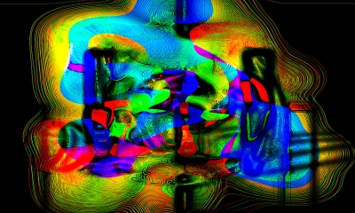 Digital Abstract Art Work - Idol