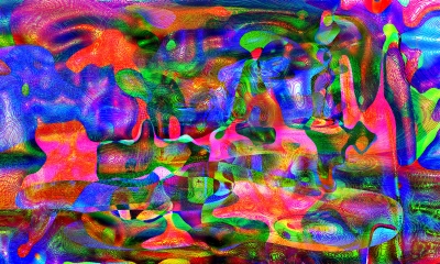 Abstract Art Poster - Phantasmagoria