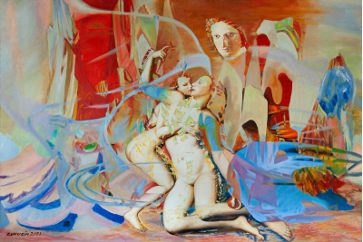 An Allegory of Venus and Cupid (Agnolo Bronzino. Improvisation)