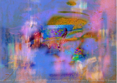 Exclusive digital art - Blue mood