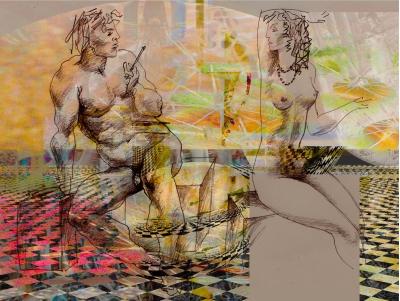 Painter and model II