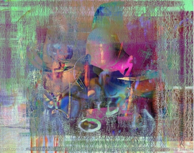 Art decor print - Abstract Gobelin