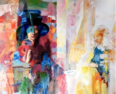 The Arnolfini Marriage (Jan Van Eyck Improvisation) - fragment