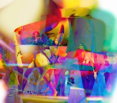 Theatre. Fashion show