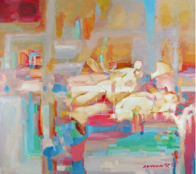 Danae (Rembrandt van Rijn Improvisation)