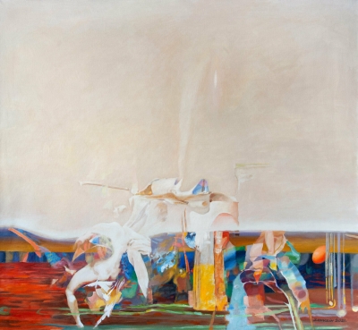 Jupiter and Io (Antonio Correggio. Improvisation)