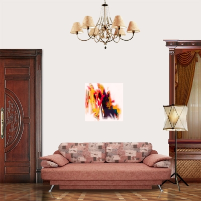 View in Room - Red, yellow, black