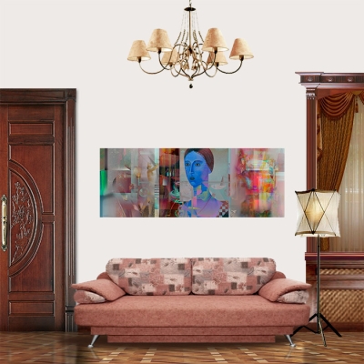 View in Room - Blue lady: Grief