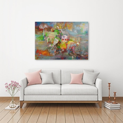 View in Room - The Parable of the Blind (Pieter Bruegel the Elder Improvisation)