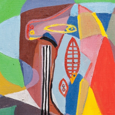 Fragment - Woman in a wheelchair