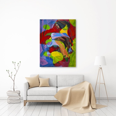 View in Room - A driade. Nude in the forest