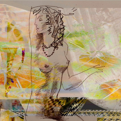 Painter and model II - fragment