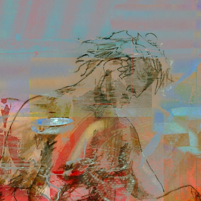 Painter and muses - fragment